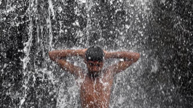 Onder de douche
